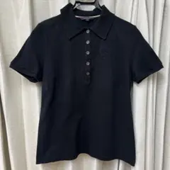 美品 CELINE マカダム トリオンフ刺繍 半袖ポロシャツ L フィービー期