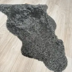 アクタス購入　MS Sweden 羊毛 シープスキンラグ グレー
