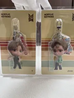 タイニータン　アクリルキーリング　2個セット