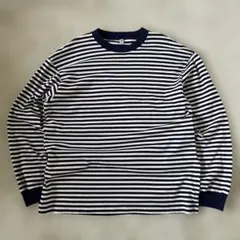 y2k uniqlo ロンt cityboy ボーダー　紺×白　archive
