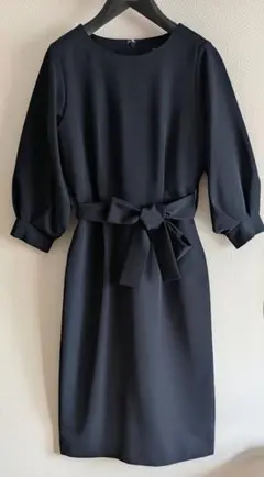 URBAN RESEARCH DOORS セレモニーワンピース紺