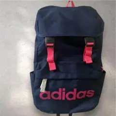 《週末セール》　adidas アディダス　リュック　ネイビー ピンク　美品