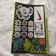 ONE PIECE × NIKE スペシャルコラボステッカー42.43特大合併号