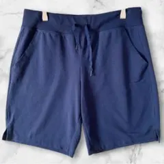 ATHLETA ショートパンツ イージーパンツ M 紺