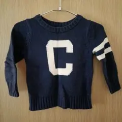 ネイビーニット