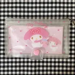 サンリオ マイメロディ ケース付きメモ＆シール トレカ アクスタケース