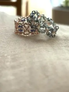 ビーズリング2P