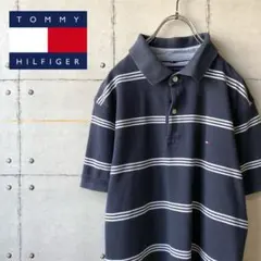 【激レア】 トミーヒルフィガー ボーダー ワンポイント ポロシャツ