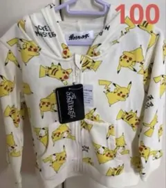 特価　ポケットモンスタージップパーカー　ジャケット　ポケモン　（100センチ）