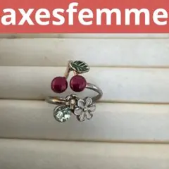 アクシーズファム♥︎axesfemmeチェリー指輪・リング・姫ロリ・姫ギャル