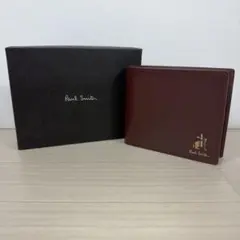 希少 極美品 ポールスミス 二つ折り財布 マーケトリーストライプラビットのサムネイル