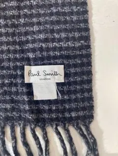 Paul Smith マフラー ウール100% ポールスミス 千鳥格子　チェック