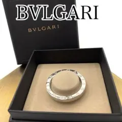 極美品　BVLGARI シルバー　キーリング　キーホルダー　ビーゼロワン　箱付き