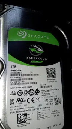 Seagate 1TB HDD他 3台セット