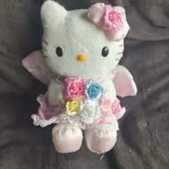 サンリオ Hello Kitty ぬいぐるみ 花飾り - メルカリ