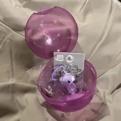 いたずらぐまのグルーミー マスコットチャーム 立ち パープル