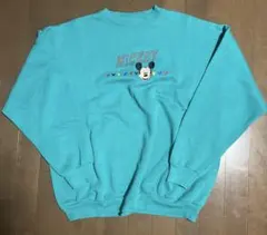 ミッキー　ディズニー　ヴィンテージ　トレーナー　スウェット　80s 90s XL