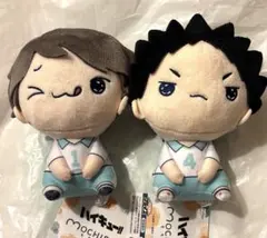 ハイキュー!! もちぴこぬいぐるみ 2種セット 及川 徹 岩泉 一