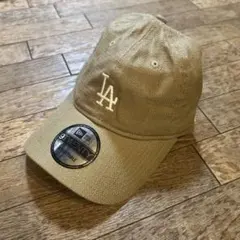 New Era 9TWENTY LA キャップ ベージュ 調整可能