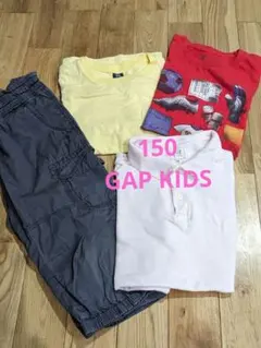 150 子供服 まとめ　Tシャツ　短パン　スボン　ポロシャツ