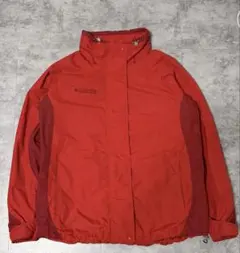 Columbia 00s ナイロンジャケット レッド