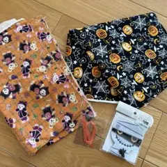 ディズニー　ダッフィーフレンド　シェリーメイ　ハロウィン生地セット