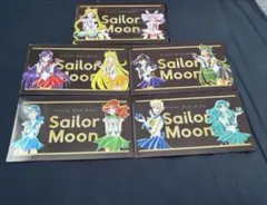 セーラームーン 明治コラボ オリジナルマルチケース　全5種コンプリートセットのサムネイル