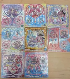 名探偵プリキュア　シール 　8枚　カレー　丸美屋