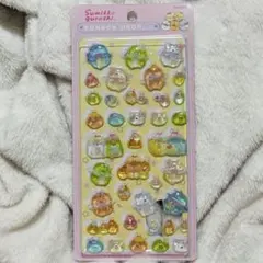 すみっコぐらし　ピンク　ボンボンドロップシール