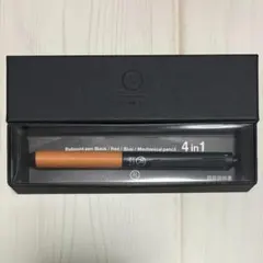 ROMEO ロメオ多機能ペン4in1 レザーグリップ ブラウンのサムネイル