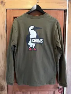 CHUMS チャムス　ロンT オリーブ Mサイズのサムネイル