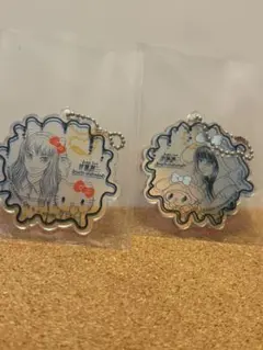 伊藤潤二 Sanrio コラボ　ガチャガチャ　アクリルチャーム