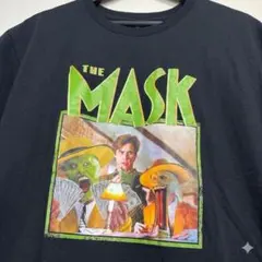 映画 THE MASK Tシャツ XLサイズ 黒 美品 ヴィンテージ風 235のサムネイル