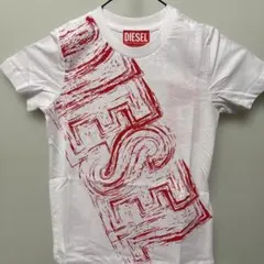 DIESEL グラフィックTシャツ ホワイト/レッドのサムネイル