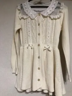 白 ホワイト アイボリー ワンピース LIZ LISA リズリサ