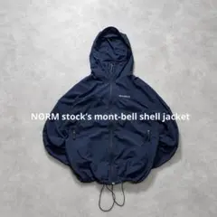 美品 00s mont-bell shell jackt ネイビー y2k - メルカリ