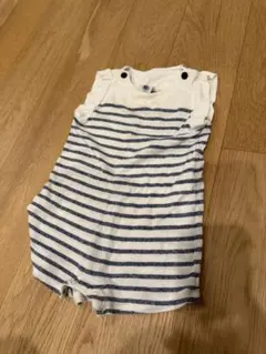 プチバトー ノースリーブロンパース 70（まとめ売り可能）