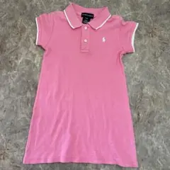 ラルフローレン ポロシャツ ワンピース ピンク 3T