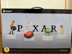 ピクサーハッピーくじ A賞 ピクサーキャラクターズ＆ピクサーロゴフィギュアセット Happyくじ / PIXAR 2025」A賞の「ピクサーキャラクターズ＆ピクサー