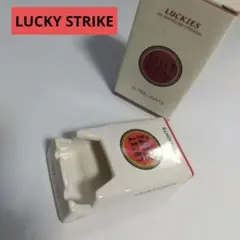 ラッキーストライク 限定品 ロックグラス ケンタッキーバーボン 当時物