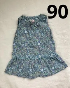 motherways 花柄ノースリーブ ワンピース 90のサムネイル