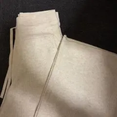 ウォッシャブルニットリブパンツ　ユニクロ　UNIQLO