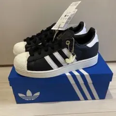 【新品】adidas SUPERSTAR II ブラック藤井風モデル　22.5