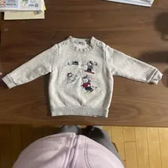 ファミリア 裏起毛トレーナー 90