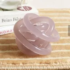 ノットオブジェ　ピンク