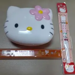 Hello Kitty 弁当箱と箸