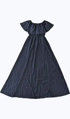 SHEIN 肩フリルワンピース