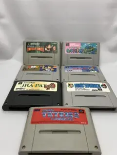 SFC ソフト7本セット ヨッシーアイランド ドンキーコング ぷよぷよ