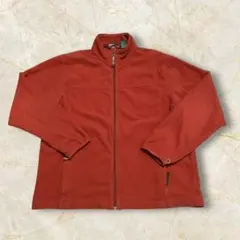 岩*丸様 L.L.Bean 厚手フリースジャケット USメンズ オレンジ系 XL
