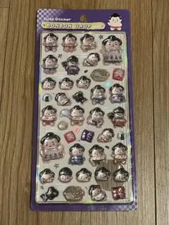 【匿名配送】ボンボンドロップシール　和柄　すもう